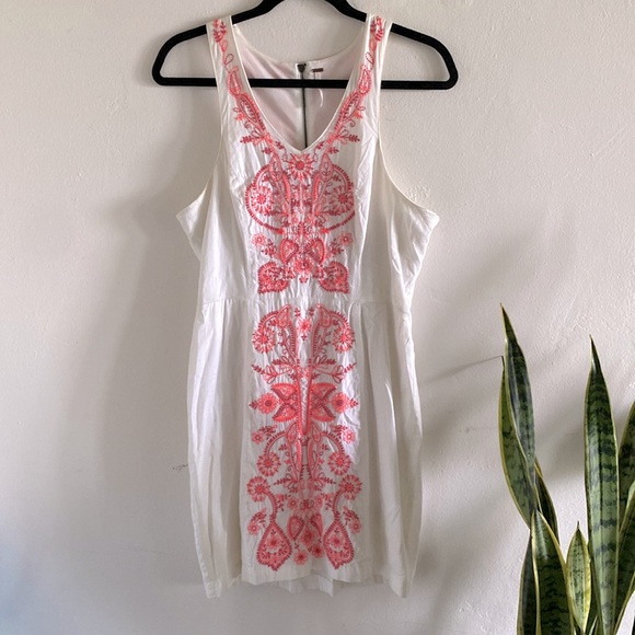 Free People Detailed Mini Dress! - Picture 1 of 6